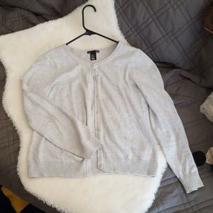 Cream cardigan